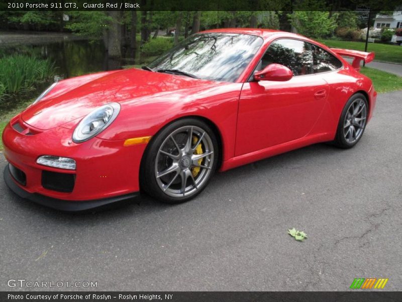 Guards Red / Black 2010 Porsche 911 GT3