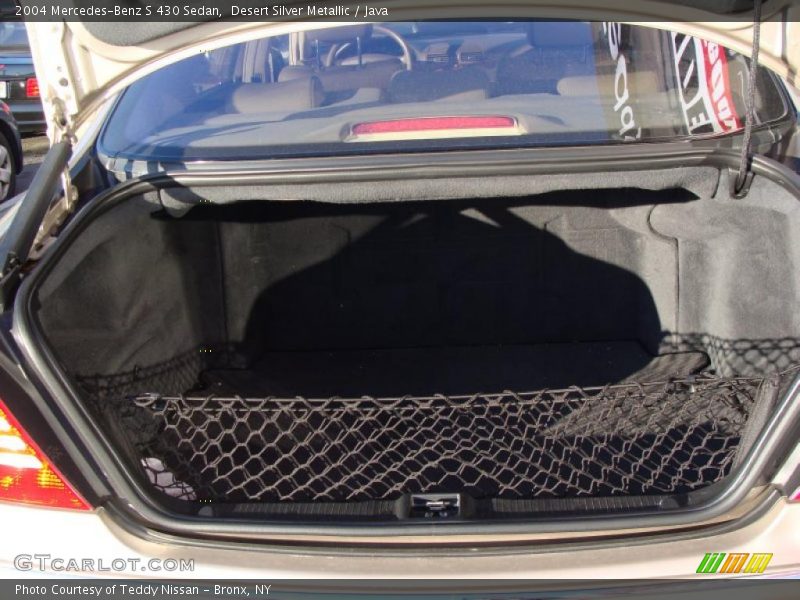 Desert Silver Metallic / Java 2004 Mercedes-Benz S 430 Sedan