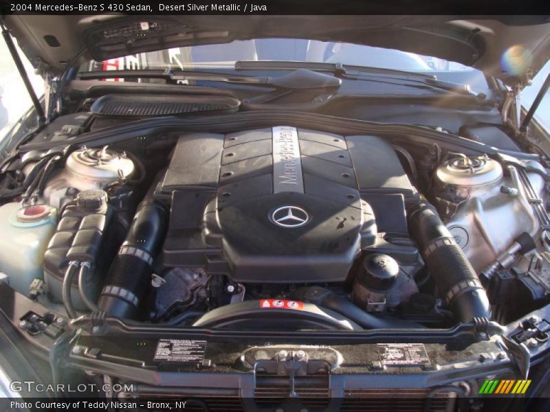 Desert Silver Metallic / Java 2004 Mercedes-Benz S 430 Sedan