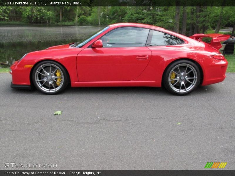 Guards Red / Black 2010 Porsche 911 GT3