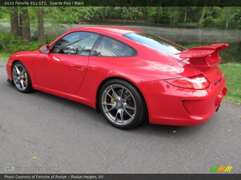 Guards Red / Black 2010 Porsche 911 GT3