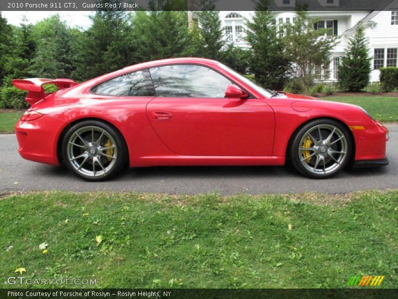 Guards Red / Black 2010 Porsche 911 GT3