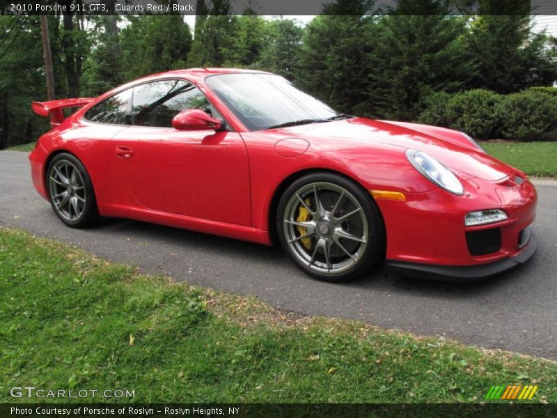 Guards Red / Black 2010 Porsche 911 GT3