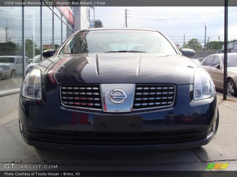 Majestic Blue Metallic / Frost 2006 Nissan Maxima 3.5 SE