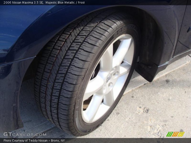 Majestic Blue Metallic / Frost 2006 Nissan Maxima 3.5 SE
