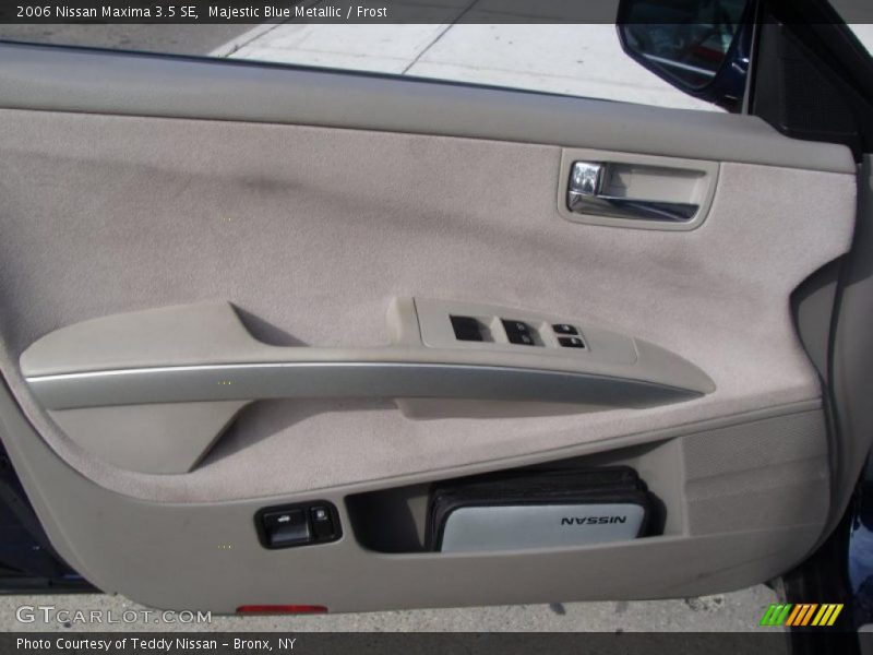 Majestic Blue Metallic / Frost 2006 Nissan Maxima 3.5 SE