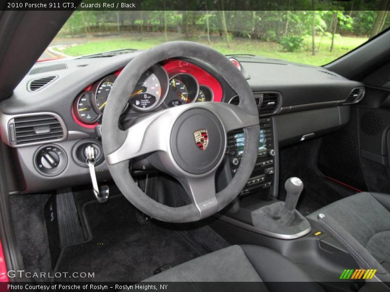 Guards Red / Black 2010 Porsche 911 GT3