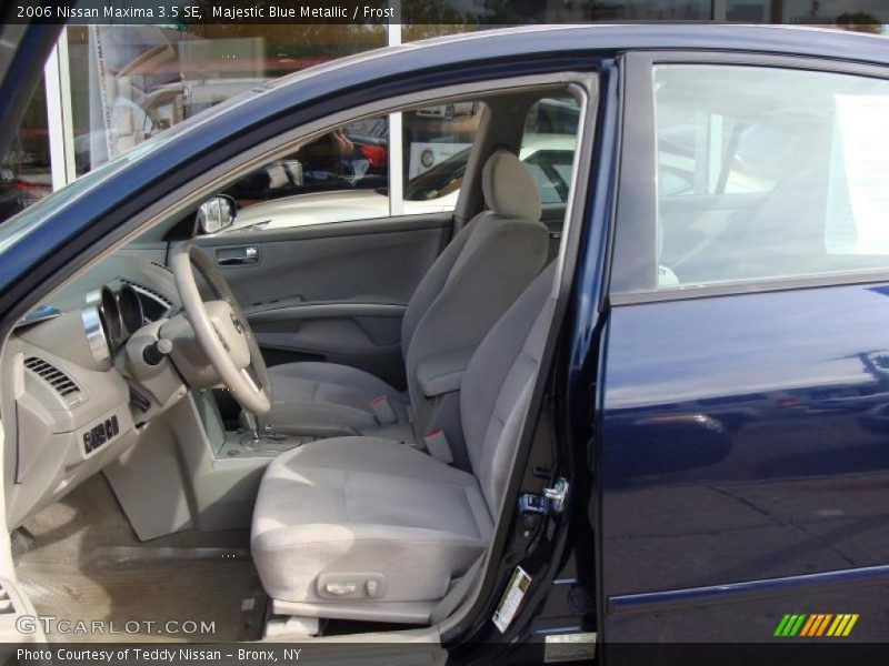 Majestic Blue Metallic / Frost 2006 Nissan Maxima 3.5 SE