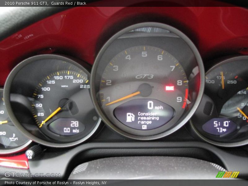 Guards Red / Black 2010 Porsche 911 GT3