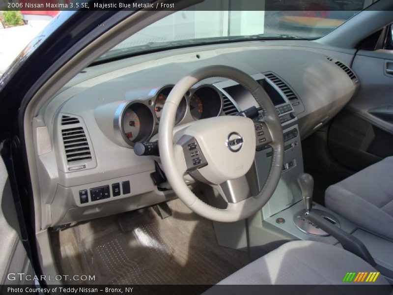 Majestic Blue Metallic / Frost 2006 Nissan Maxima 3.5 SE
