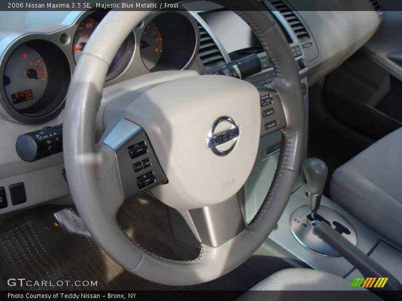 Majestic Blue Metallic / Frost 2006 Nissan Maxima 3.5 SE