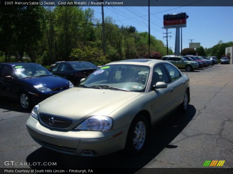 Gold Ash Metallic / Medium Parchment 2005 Mercury Sable LS Sedan