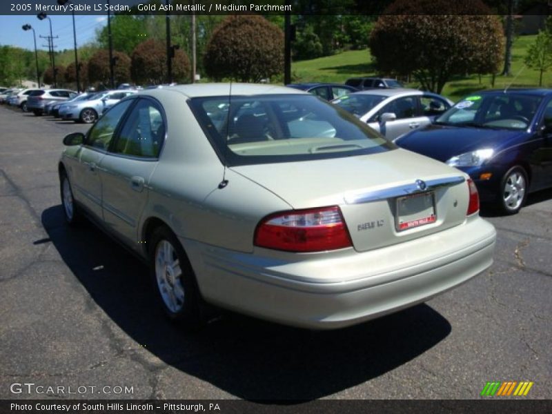 Gold Ash Metallic / Medium Parchment 2005 Mercury Sable LS Sedan
