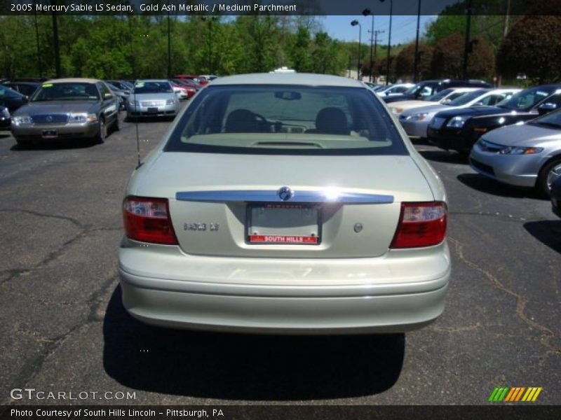 Gold Ash Metallic / Medium Parchment 2005 Mercury Sable LS Sedan