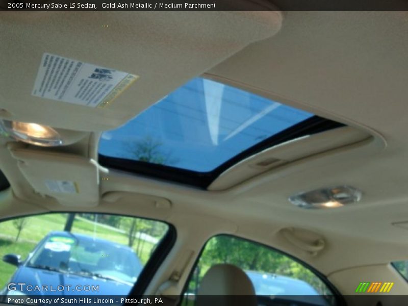 Gold Ash Metallic / Medium Parchment 2005 Mercury Sable LS Sedan
