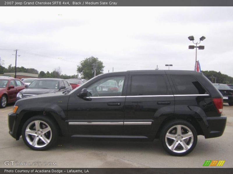 Black / Medium Slate Gray 2007 Jeep Grand Cherokee SRT8 4x4