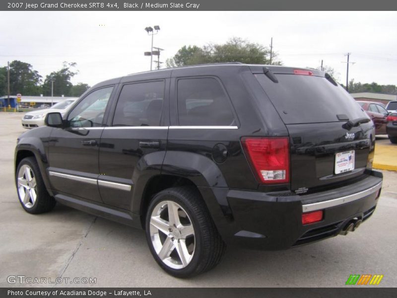 Black / Medium Slate Gray 2007 Jeep Grand Cherokee SRT8 4x4