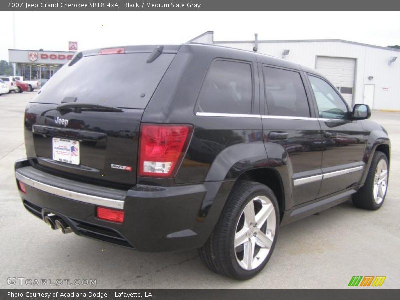 Black / Medium Slate Gray 2007 Jeep Grand Cherokee SRT8 4x4