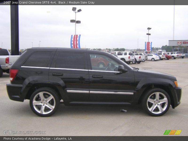 Black / Medium Slate Gray 2007 Jeep Grand Cherokee SRT8 4x4