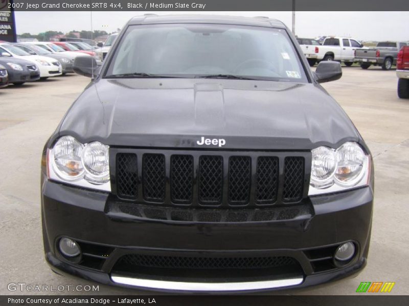 Black / Medium Slate Gray 2007 Jeep Grand Cherokee SRT8 4x4
