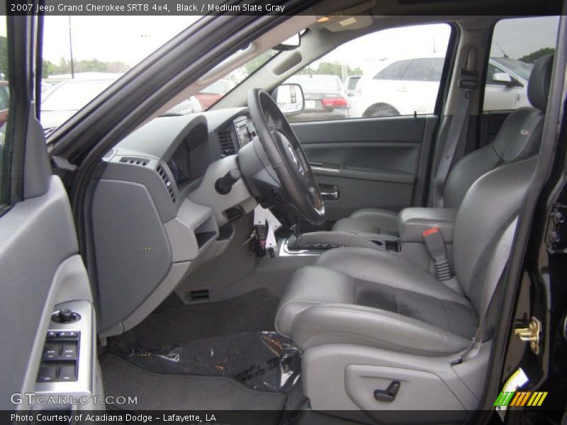 Black / Medium Slate Gray 2007 Jeep Grand Cherokee SRT8 4x4