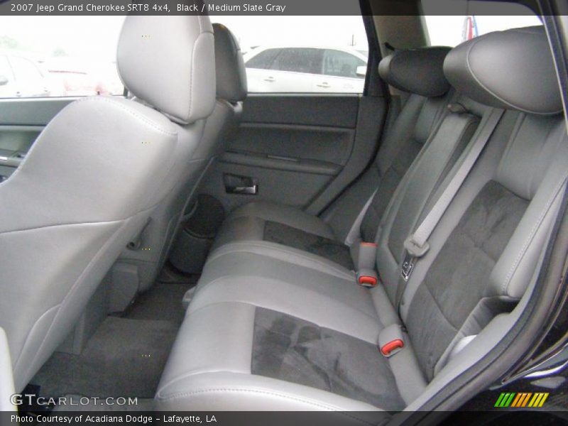 Black / Medium Slate Gray 2007 Jeep Grand Cherokee SRT8 4x4