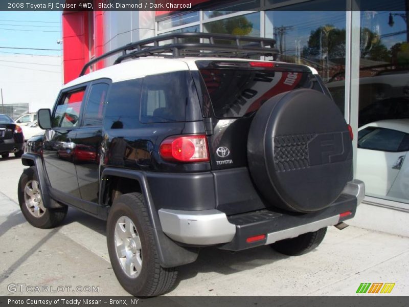 Black Diamond / Dark Charcoal 2008 Toyota FJ Cruiser 4WD