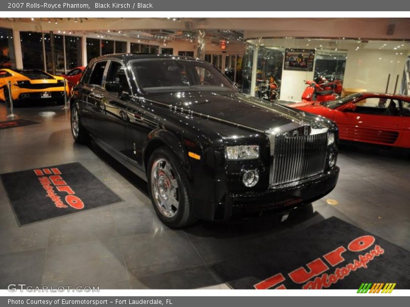 Black Kirsch / Black 2007 Rolls-Royce Phantom