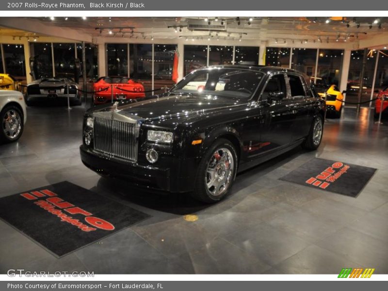 Black Kirsch / Black 2007 Rolls-Royce Phantom