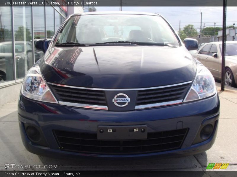 Blue Onyx / Charcoal 2008 Nissan Versa 1.8 S Sedan