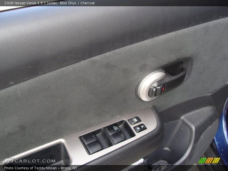 Blue Onyx / Charcoal 2008 Nissan Versa 1.8 S Sedan