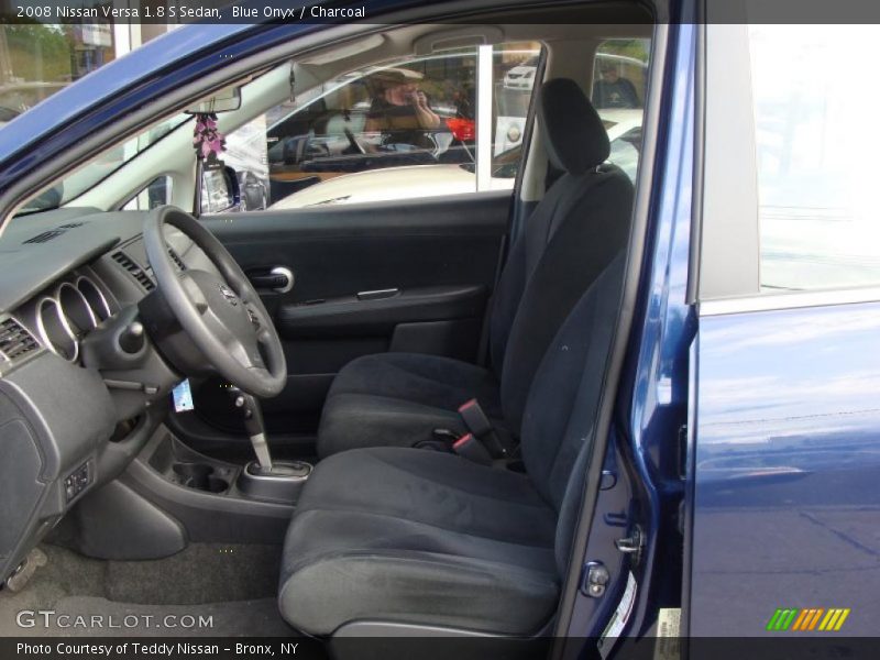 Blue Onyx / Charcoal 2008 Nissan Versa 1.8 S Sedan