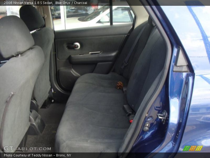 Blue Onyx / Charcoal 2008 Nissan Versa 1.8 S Sedan