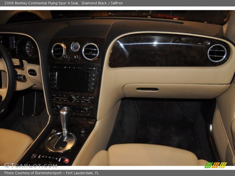 Diamond Black / Saffron 2006 Bentley Continental Flying Spur 4 Seat