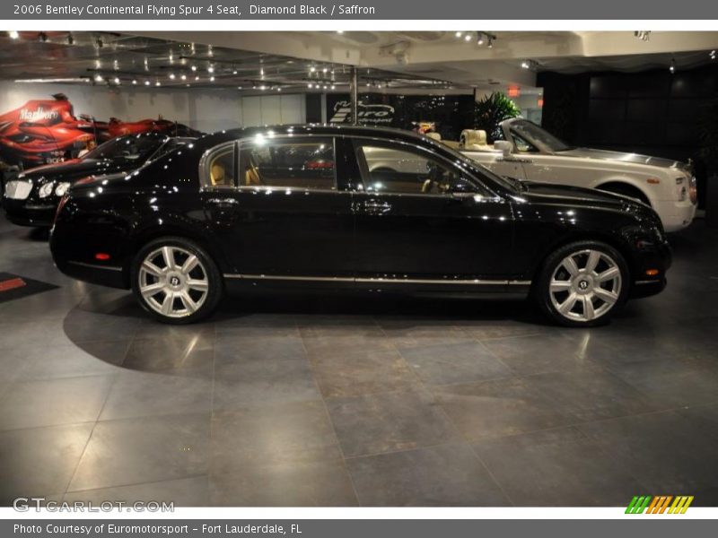 Diamond Black / Saffron 2006 Bentley Continental Flying Spur 4 Seat