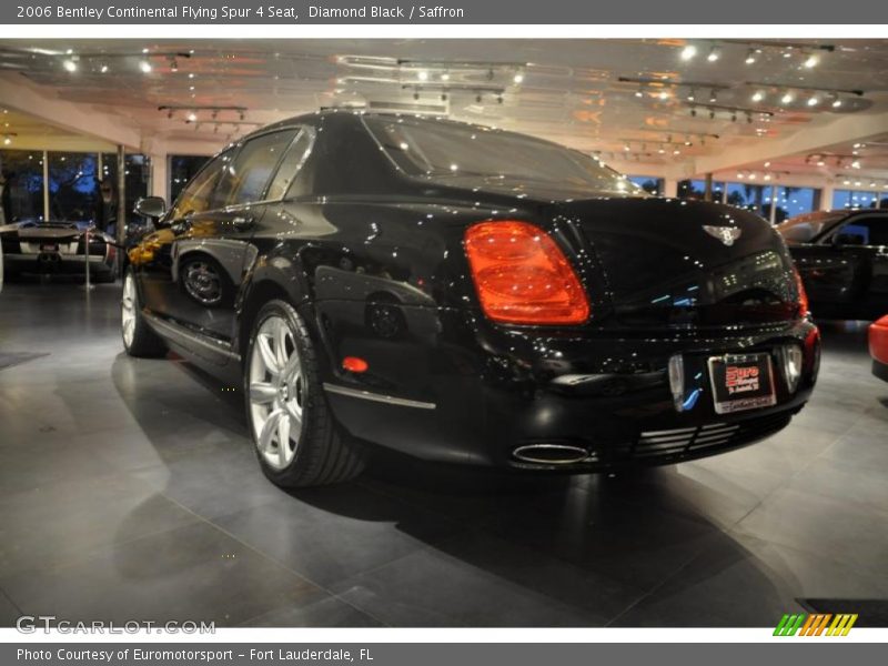 Diamond Black / Saffron 2006 Bentley Continental Flying Spur 4 Seat