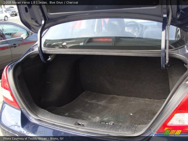 Blue Onyx / Charcoal 2008 Nissan Versa 1.8 S Sedan