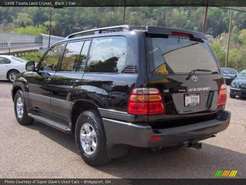 Black / Oak 1998 Toyota Land Cruiser