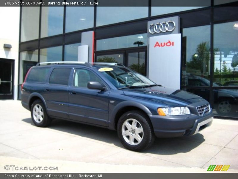 Barents Blue Metallic / Taupe 2006 Volvo XC70 AWD
