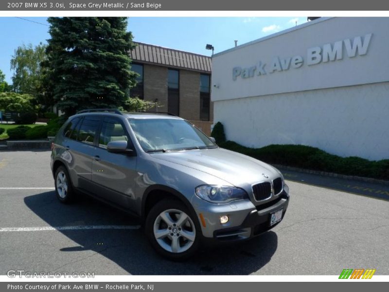 Space Grey Metallic / Sand Beige 2007 BMW X5 3.0si