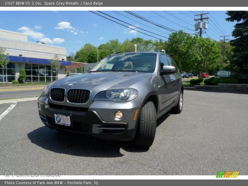 Space Grey Metallic / Sand Beige 2007 BMW X5 3.0si