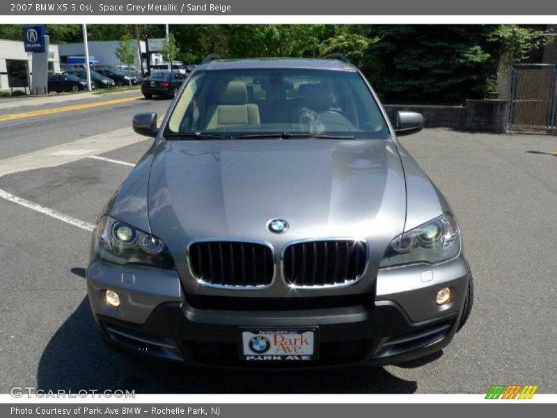Space Grey Metallic / Sand Beige 2007 BMW X5 3.0si