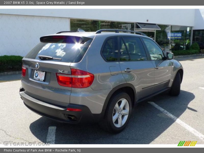 Space Grey Metallic / Sand Beige 2007 BMW X5 3.0si