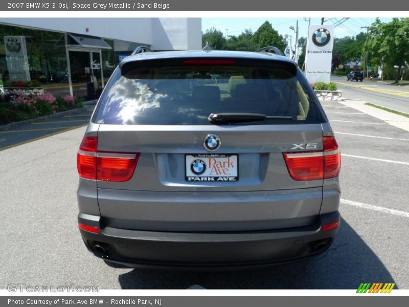 Space Grey Metallic / Sand Beige 2007 BMW X5 3.0si