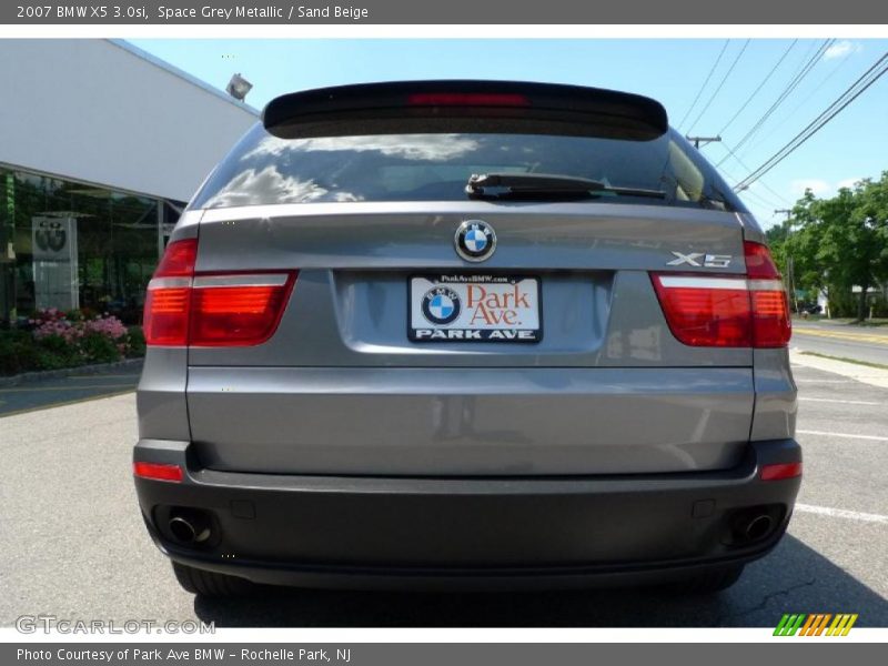 Space Grey Metallic / Sand Beige 2007 BMW X5 3.0si