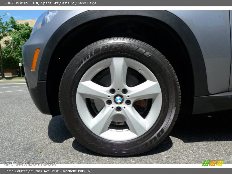 Space Grey Metallic / Sand Beige 2007 BMW X5 3.0si