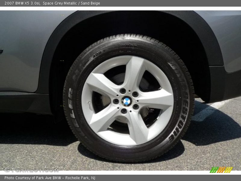 Space Grey Metallic / Sand Beige 2007 BMW X5 3.0si
