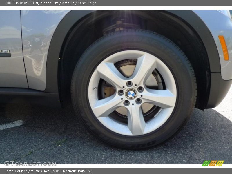 Space Grey Metallic / Sand Beige 2007 BMW X5 3.0si