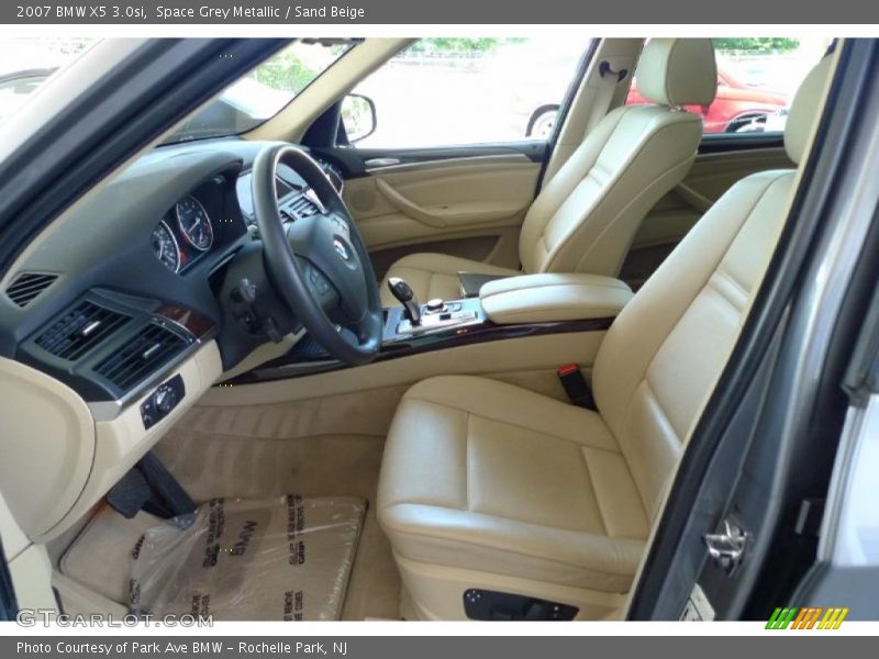 Space Grey Metallic / Sand Beige 2007 BMW X5 3.0si