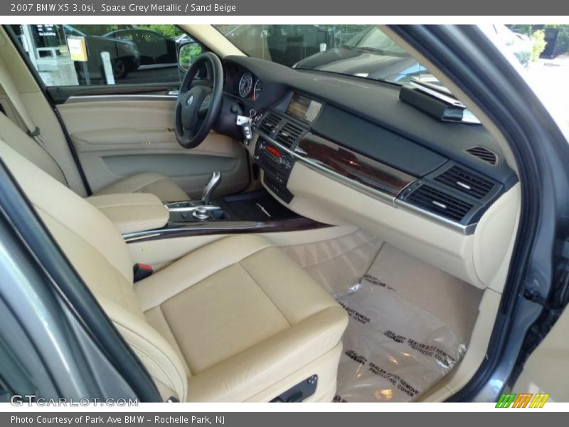 Space Grey Metallic / Sand Beige 2007 BMW X5 3.0si